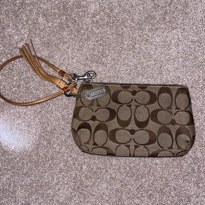 Vintage Coach Wristlet